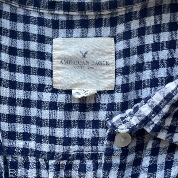 American Eagle gingham blouse - Picture 5 of 5